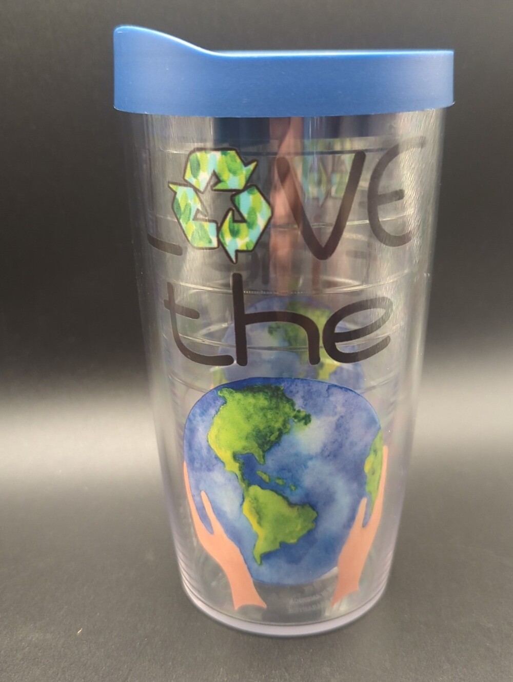 Tervis Tumbler │Love the Earth By Caroline Simas │Double Walled Insulated │16oz